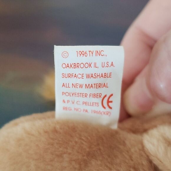 Vintage 1996 TY Beanie Baby ROARY - Picture 7 of 7